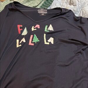 Festive Black Pajama gown